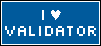 I heart validator